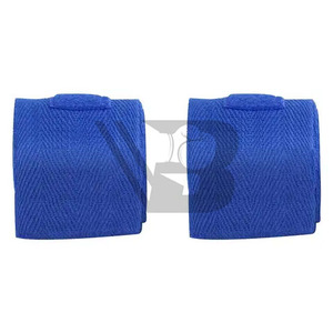 Bandages de boxe en coton respirant avec logo personnalisé, bandages de poignet MMA pour l'entraînement, le kickboxing et la protection en arts martiaux - Product Image 3
