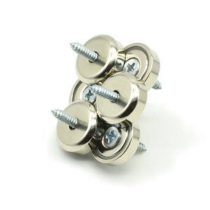 Imán de Neodimio de 25 mm con Base Cónica, Soporte Magnético Permanente de Acero Inoxidable para Soldadura, Corte y Doblado Industrial - Product Image 1