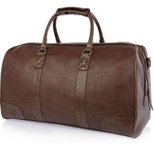 New Arrival Genuine Leather Unisex Luxury Duffle <b>Bag</b> Zipper Waterproof Large Capacity <b>Travel</b> <b>Bag</b> for Online Sale Low Price - Product Image 6