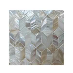 Boîte à mouchoirs artisanale en nacre, motif géométrique glamour, porte-serviettes carré, décoration de table - Product Image 6