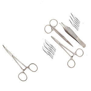 Pinces chirurgicales en acier inoxydable à pointe de précision pour opération médicale, instrument manuel certifié CE Classe I ALIVANTA - Product Image 3