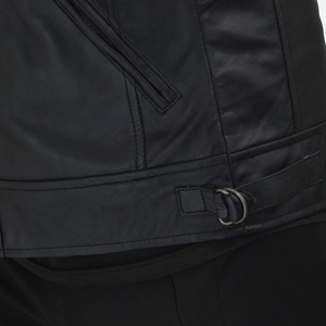 Chaqueta de Motociclista de Cuero Genuino Nueva, para Hombre, con Cuello Alto, Tela de Lona, Transpirable, Impermeable, para Verano e Invierno, Personalizable, Económica - Product Image 6