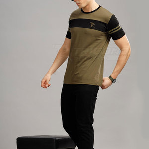 T-shirts pour hommes, dernières tendances, vêtements de mode, couleur personnalisée, en stock, pour adultes - Product Image 4