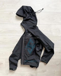 New Design Hooded Winter Windbreaker <b>Jacket</b> High Quality <b>Men</b> Sport Embroidery Waterproof Eco-Friendly OEM Service Front Logo - Product Image 5