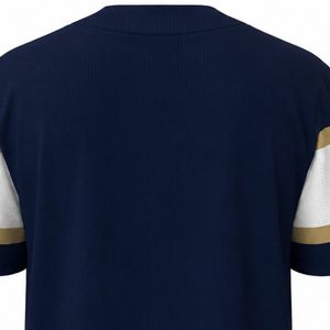 Maillot de baseball pour homme à manches courtes, entièrement boutonné, anti-humidité, pour équipe, avec logo personnalisé, vente en gros - Product Image 4