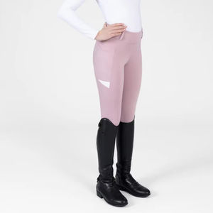 Pantalons d'équitation pour enfants, coupe slim, respirants, extensibles, jodhpurs durables, conçus pour l'entraînement et les concours équestres. - Product Image 1