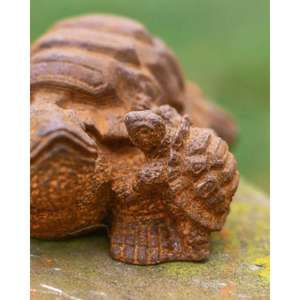 Ornement de tortue rustique à prix avantageux, articles de jardin, sculpture de tortue antique en fonte décorative à prix abordable - Product Image 3