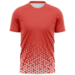 Men's O-Neck Short Sleeve <b>T</b>-<b>Shirt</b> 100% <b>Polyester</b> Striped Sublimation Print Breathable Quick Dry Formal Regular Fit 220g - Product Image 6
