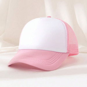 Trucker Cap Adult Mesh Back Snapback Custom Embroidery Logo Bulk Production Y2K Hip Hop Cycling Outdoor - Product Image 5