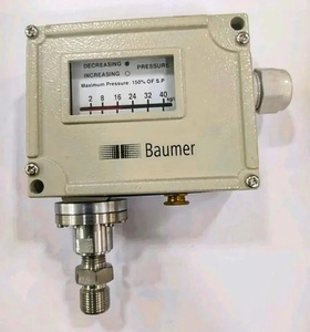 สวิตช์วัดแรงดันแบบเบลโลว์ส์ Baumer CNI6 เครื่องมือวัดแรงดันอุตสาหกรรม อุปกรณ์ทดสอบระบบอัตโนมัติ อะลูมิเนียมหล่อขึ้นรูป IP66 - Product Image 1