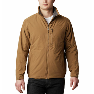 เสื้อแจ็คเก็ตผู้ชายแบบมีซับใน ผ้า softshell น้ำหนักเบา กันน้ำ สำหรับเดินป่า ท่องเที่ยว ฤดูใบไม้ร่วง ฤดูหนาว สวมใส่สบาย - Product Image 2