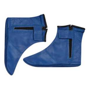Chaussettes en cuir faites à la main sur mesure, couvre-pieds chauffants, hiver, best-seller, unisexe, Khuffs décontractés avec logo personnalisé - Product Image 1