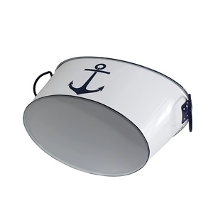 Seau à glace en acier inoxydable au design moderne, refroidisseur à vin, porte-champagne pour les fêtes, les événements et le service au bar - Product Image 3