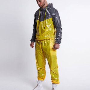 Traje de sauna de primera calidad para pérdida de peso para hombres y mujeres, ropa de entrenamiento para sudar con ajuste cómodo. - Product Image 1