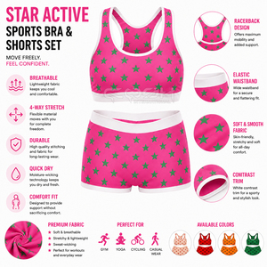 Cosh International Sisterhood Sorority Custom Logo Seamless Sports Bra & V-Waist Yoga Shorts Set Women’s Backless Shockproof Gym - Product Image 6
