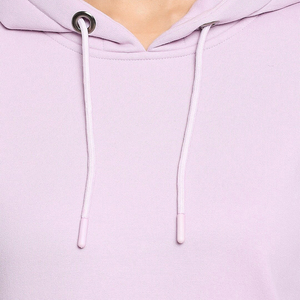 Survêtement d'hiver 2 pièces personnalisé de haute qualité pour femme, motif uni bicolore, hauts de sport, vente en gros - Product Image 2