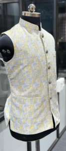 เสื้อโค้ทแจ็คการ์ดปักเลื่อมคุณภาพดี ทรงเข้ารูป ยาว เหมาะสำหรับงานปาร์ตี้กลางคืน จำหน่ายในปริมาณมาก - Product Image 4