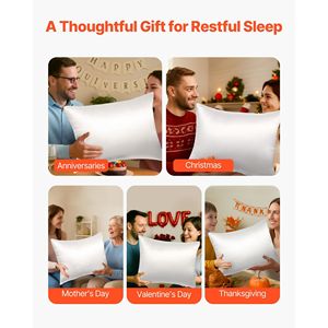 Silky satin pillowcase 2-Pack 26x20 trong kích thước tiêu chuẩn tấm & gối Bộ - Product Image 6