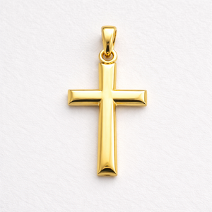 Bijoux souvenirs chrétiens personnalisés, cadeaux religieux, croix en argent sterling 925 sertie de pierres. - Product Image 6