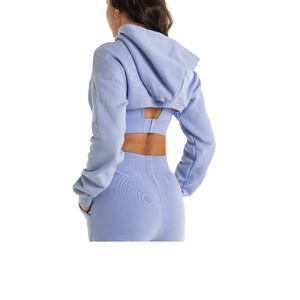 Pull à capuche décontracté imprimé bouffant de haute qualité pour dames Fournisseur de sweat à capuche personnalisé vierge à capuche surdimensionné du Bangladesh - Product Image 4