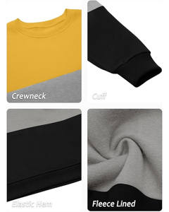 เสื้อฮู้ดโอเวอร์ไซส์แบบยูนิเซ็กซ์  ขายส่ง  ผ้า 450GSM  สำหรับฤดูหนาว  สีพื้น  สตรีทแวร์ลำลอง  ผ้าฝ้าย 100% - Product Image 4