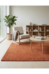 Artisan Hand Tufted Anti-Slip Wool Rug with Geometric Pattern Thick Pile for Designer Homes Boutique Hotels Wholesale Available - Product Image 2