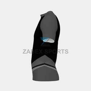 OEM/ODM Custom Front Logo Men's MMA Rashguard Compression <b>Shirt</b>-Spandex/Polyester Fitted Elastic Fit - Product Image 4