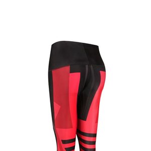 Leggings de sport respirants de haute qualité pour femmes, taille haute, longueur intégrale, couleur unie, en spandex et polyester - Product Image 4