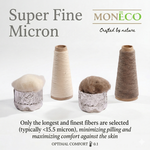 Hilo de Cachemira Natural para Tejer, Color Personalizable, Suave al Tacto - Product Image 4