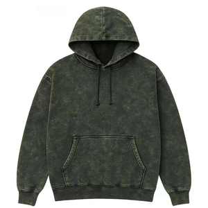 Sudadera con Capucha Personalizada para Hombre, Estilo Acid Wash, Algodón, Vintage, Casual, Streetwear, Fabricante Mayorista, Marca Privada - Product Image 3