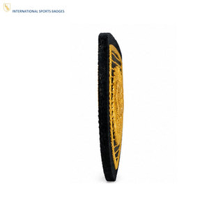 Badges d'uniforme personnalisés brodés, écologiques, de qualité supérieure, avec épingle de sûreté, service OEM de haute qualité, vente en gros directe d'usine, approvisionnement en vrac - Product Image 4