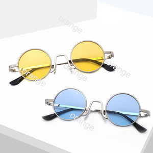 Cheap Sunglasses Round Women Metal Trendy <b>Sun</b> Glasses Fashion Female Lady Designer Eyewear <b>Shades</b> Sunglasses - Product Image 4