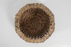 Cesta redonda clásica de jacinto de agua, cesta de almacenamiento hecha a mano, venta al por mayor, ecológica, hecha en Vietnam - Product Image 4