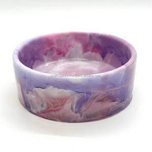 Tazón de Servir de Resina y Madera Hecho a Mano para Celebraciones de Lujo y Decoración Navideña, Hecho en India - Product Image 1