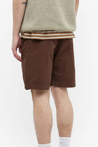 Shorts Bermuda en Coton Marron pour Hommes – Taille Élastique, Couleur Unie, Coupe Décontractée, Tissu Respirant, Taille Moyenne – Vente en Gros - Product Image 4