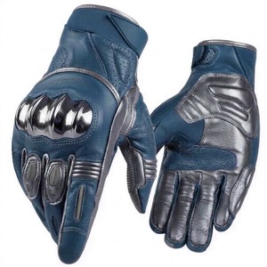Winter Protection Motorbike Leather Gloves Waterproof <b>Thermal</b> Biker Gear Touchscreen Compatible USA Europe <b>Top</b> - Product Image 2