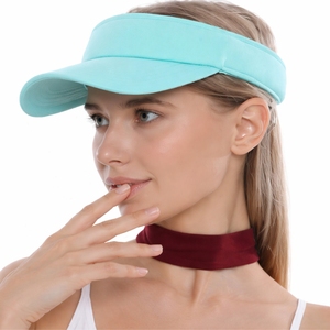 Visera Deportiva Personalizada para Mujer, con Protección Solar Ajustable, Ligera, para Verano, Running, Tenis, Golf, Playa, con Logotipo Personalizado - Product Image 1