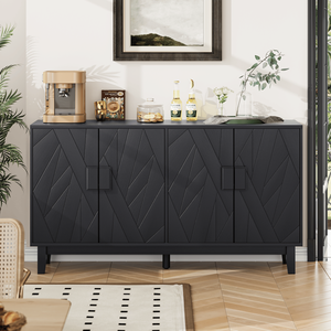 Credenza in Stile Medievale Moderno, Mobile Buffet Multifunzionale Decorativo con Caratteristiche Adatte per lo Stoccaggio - Product Image 3
