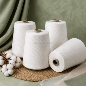 NE 24s/1 Cotton Carded <b>Yarn</b> for Weaving – Premium Soft Cotton <b>Yarn</b> for Garments, Fabric Production and Textile Applications - Product Image 1