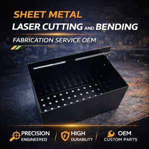 Servicio de Fabricación de Corte y Plegado de Chapa Metálica por Láser OEM con Espesor de 0.1mm-12mm y Tolerancia de 0.01-0.05mm - Product Image 2