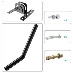 Supporto per Antenna TV Digitale G01 Nero con Asta a J, Regolabile a 180 Gradi, per Esterni, con Cavo da 3M a 10M, Alta Potenza di Ricezione 4K - Product Image 3