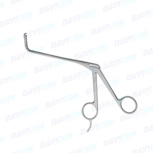 DAVICON Acero inoxidable Frontal Sinus Punch Chain Shelth 70 grados hacia arriba Corte hacia atrás Mordazas de tamaño estándar medio 3,5*3mm - Product Image 4