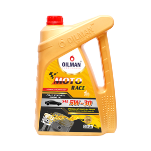 OILMAN LUBRICANTS Advanced 5W30 Full Synthetic <b>Engine</b> Oil 3L Tin Can High Mileage Passenger Car Bus/Truck Motor Lubricant - Product Image 1