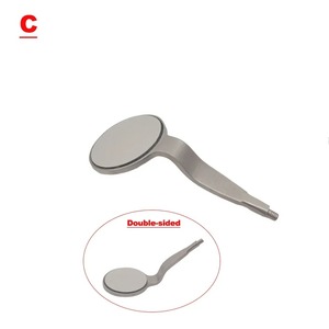 BAFA SURGICAL INSTRUMENTS Espejos Dentales de Rodio Antivaho de Alta Calidad, Reutilizables, de Forma Alargada, Reflectores Orales - Product Image 2