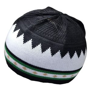 Gorro de Oración Musulmán para Hombre, Gorro Islámico Kufi, Taqiyah, Gorro para el Festival de Ramadán y Eid - Product Image 3