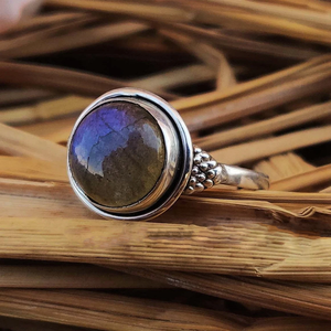 Natural Blue Fire <b>Labradorite</b> <b>Ring</b> 925 Sterling Silver <b>Labradorite</b> Gemstone Jewelry Wedding <b>Ring</b> Gift For Girl's & Women's - Product Image 5