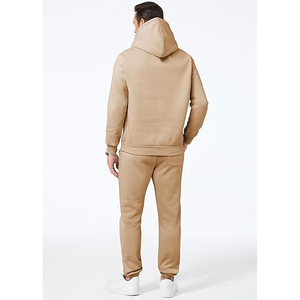Men Cotton Tracksuit Outfit Full Sleeve Hoodie and Jogger Pants Casual Gym Sportswear Training Daily Wear - Product Image 2
