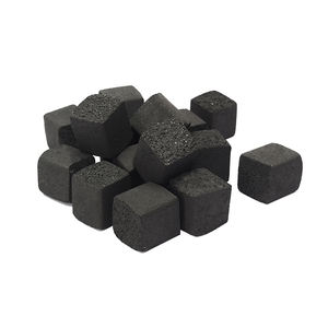 Charbon de bois de noix de coco naturel de haute qualité à faible humidité et cendres Cubes fabriqués à la machine pour narguilé et shisha - Product Image 1