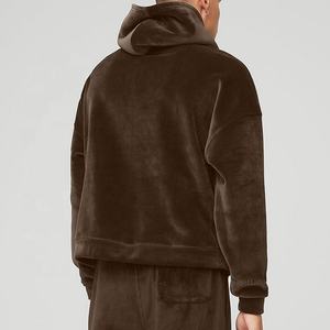 LOW MOQ Sudaderas con capucha personalizadas en total Sudaderas con capucha transpirables de talla grande Sudaderas con capucha de lana de algodón para hombres - Product Image 5