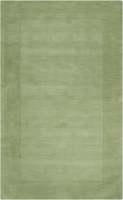 Tapis en laine vert doux moderne fait main, tissé sur mesure, lavable, adapté aux animaux domestiques, réversible, pour la maison, les pique-niques, le salon, la chambre, la décoration murale
